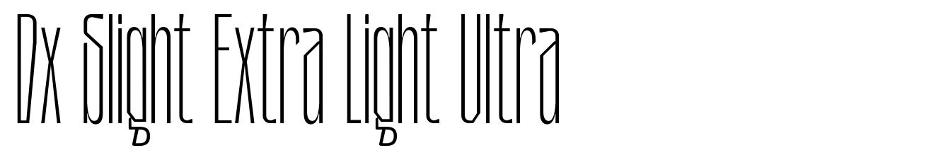 Dx Slight Extra Light Ultra